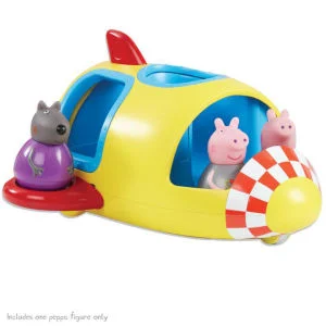 Peppa Pig Weebles Rocking Rocket Bild 1