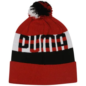 Puma Men's Graphic Beanie - Red/Black Bild 1