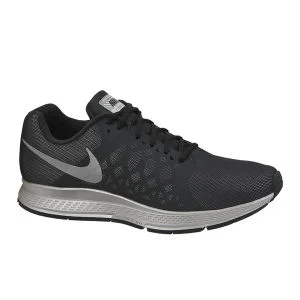 Nike Herren Zoom Pegasus 31 Flash Laufschuhe Neutral - schwarz/reflektives Silber - UK 7 - Schwarz Bild 1