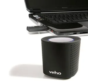 Veho Mimi 2.4 GHz Wireless Speaker System Inc Transmitting Dongle Bild 1