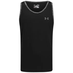 Under Armour Herren Tech Tanktop - schwarz/steel - S - Black/Steel Bild 1