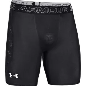 Under Armour Men's HG Max Vent Comp Shorts - Black/White - S - Black/White Bild 1