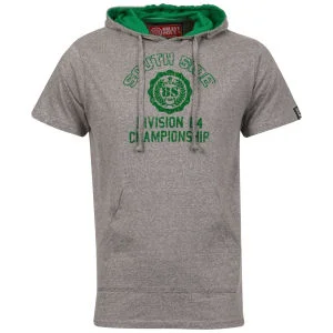 Brave Soul Men's Hooded T-Shirt - Light Grey - M - Hellgrau Bild 1