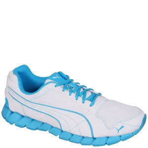 Puma Men's Kevlar Runner Trainers - White/Blue - 7 - Weiss-Blau Bild 1