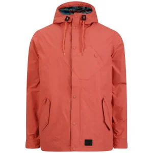 Boxfresh Männer Bietal Jacke Mit Aztec Muster Kapuze - Rot - S - Aurora Red Bild 1