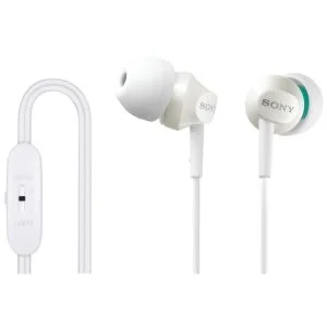 Sony MDR-EX58V Earphones - White Bild 1