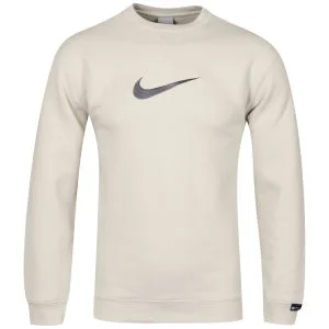 Nike Junior Swoosh Sweatshirt - Stone - L - Stein Bild 1