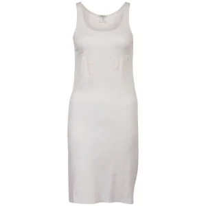 Chloe Women's Tonal Jersey Dress - White - 10 - Weiß Bild 1