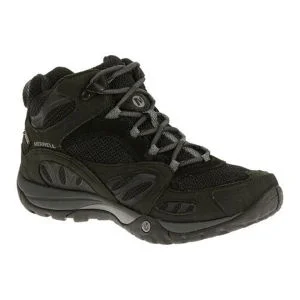 Merrell Azura wasserabweisende Wanderschuhe für Frauen - Schwarz/Grau - 4 - Schwarz/Grau Bild 1