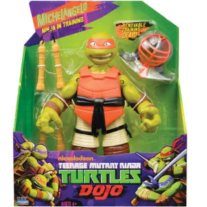 Teenage Mutant Ninja Turtles Dojo Michelangelo in Training Bild 1