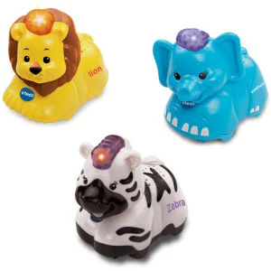 Vtech Toot-Toot Animals - 3 Pack ( Elephant, Zebra, Lion) Bild 1