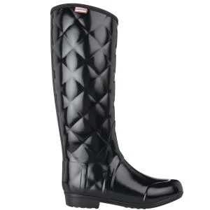 Hunter Women's Regent Savoy Wellies - 3 - Schwarz Bild 1