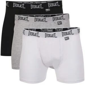 Everlast Men's 3-Pack Boxers - Black/Grey/White - S - Black/Grey/White Bild 1
