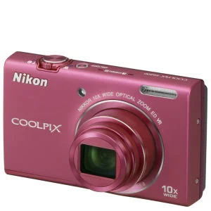Nikon Coolpix S6200 Compact Digital Camera - Pink (16MP, 10x Optical Zoom) 2.7 Inch LCD Refurbished Bild 1