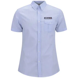 Ellesse Herren Oli Hemd - Blau/Weiß - S - Blau/Weiß Bild 1