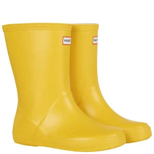 Hunter Kids' First Wellies - Yellow - 8 - Gelb Bild 1