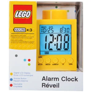 LEGO Alarm Clock - Yellow Bild 1