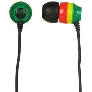 Skullcandy Ink'd 2.0 Earphones - Rasta Bild 1