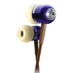 BassBuds Fashion Collection Ohrhörer mit Swarovski Element, Smooth Bild 1