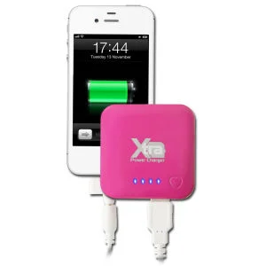 Xtra Power Aufladegerät für Handys - Pink Bild 1