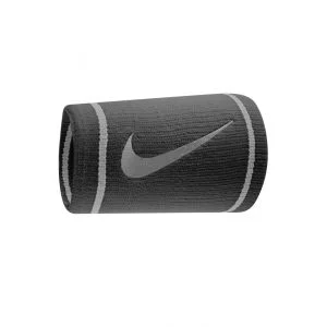 Nike Dri-Fit Wristbands - Black/Base Grey - Eine Größe - Black/Base Grey Bild 1