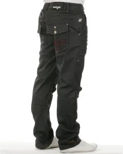 Boxfresh Men's Waldflute 4X1 Jeans Black - 28R - Schwarz Bild 1