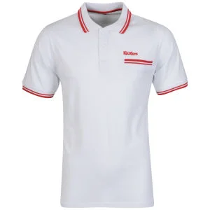 Kickers Men's Fairs Polo - White - S Bild 1