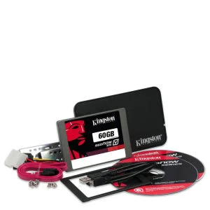 Kingston 60GB Solid State Drive V300 SATA 3 mit Adapter & Upgrade Bundle Kit Bild 1