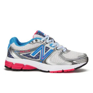 New Balance Damen Fitness 680v2 Trainingsschuhe - weiß/blau - 4 - Weiß Bild 1