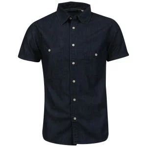 Jack & Jones Vintage Men's Contrast Denim Shirt - Colour 2 - M Bild 1