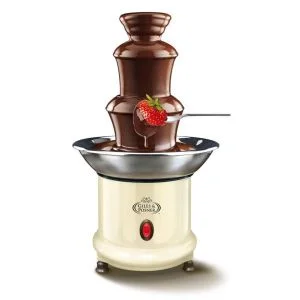 Giles & Posner Mini Chocolate Fountain - Cream Bild 1