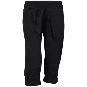 Bench Women's Carilo Cropped Trousers - Black - 26R - Schwarz Bild 1