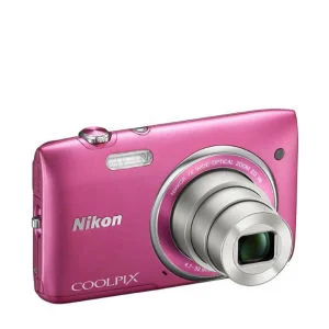 Nikon Coolpix S3500 Digital Kamera - Pink (20MP, 7x Optischer Zoom, 2,7 Zoll LCD) - Grad A Refurb. Bild 1