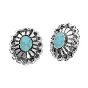 Turquoise Earrings - Eine Größe Bild 1