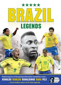 Brazilian Football Legends: Ronaldo / Ronaldhino / Kaka / Pele / Rivaldo Bild 1