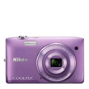 Nikon Coolpix S3500 Kompact Digitalkamera - Lila (20MP, 7x Optischer Zoom, 2,7 Zoll LCD) - Grad A Refurb Bild 1