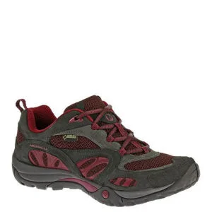 Merrell Azura Gore Tex Wanderschuhe für Frauen - Schwarz/Weinrot - 4 - Black/Wine Bild 1