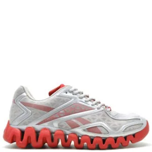 Reebok Men's Reezig Zigsonic Trainers White/Red - 8 - Weiß Bild 1
