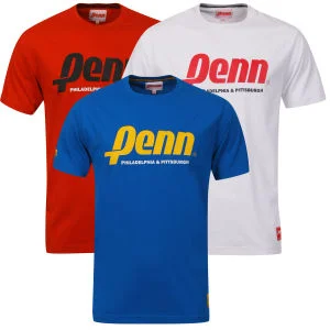 Penn Men's 3-Pack Philly T-Shirt - Red/Blue/White - S - Red/White/Blue Bild 1