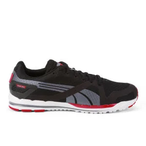 Puma Herren Faas 350 S Laufschuhe - Schwarz/Grau/Rot - 9 - Black/Grey/Red Bild 1