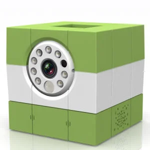 Amaryllo iCAM HD Skype Wireless Remote IP Camera - Green/White Bild 1