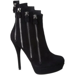 Diavolina Women's Olga Boot - Black Suede - 3 - Schwarz Bild 1