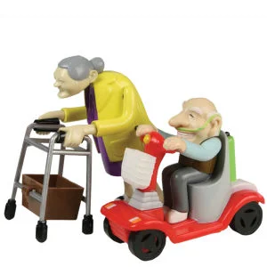 Rückzieh Renn Oma und Opa Bild 1
