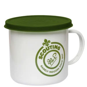 Enamel Scout Mug with Lid Bild 1