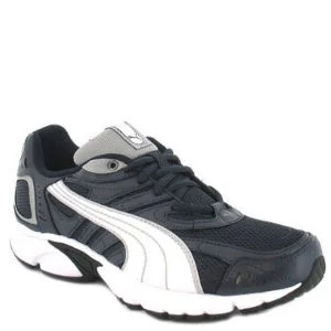 Puma Men's Axis 2 Running Trainers - White/Silver/Blue - 7 - White/Silver/Blue Bild 1