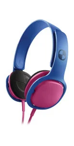 Philips SHO3300 O'Neill Cruz Kopfbügel Kopfhörer - Blau/Pink Bild 1