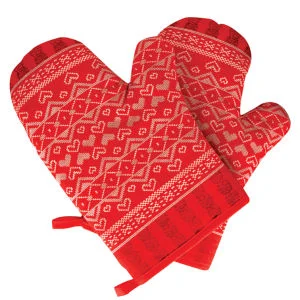 Strickware Ofen-Handschuhe Bild 1