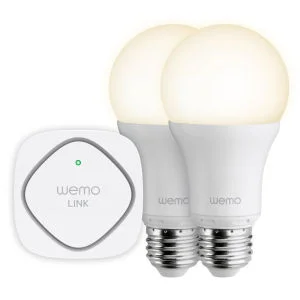 Belkin WeMo Controlled Smart Light Bulb Starter Kit - Screw Bild 1