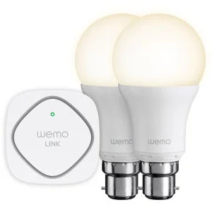 Belkin WeMo Controlled Smart Light Bulb Starter Kit - Bayonet Bild 1