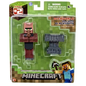 Minecraft - 3 Inch Black Smith Villager Figure Bild 1